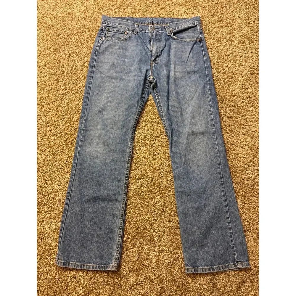 Levi's 527 Slim Bootcut Medium Wash Jeans Mens Size 33x30 Good Fade